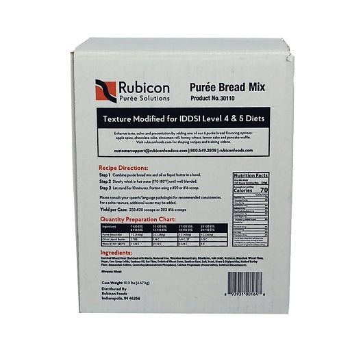 Rubicon Puree Bread Mix-1 Each-1/Case