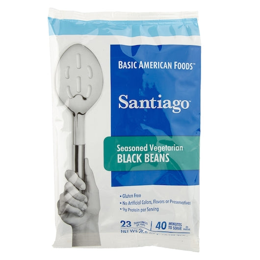 Baf Santiago Beans Santiago Seasoned Black-26.9 oz.-6/Case