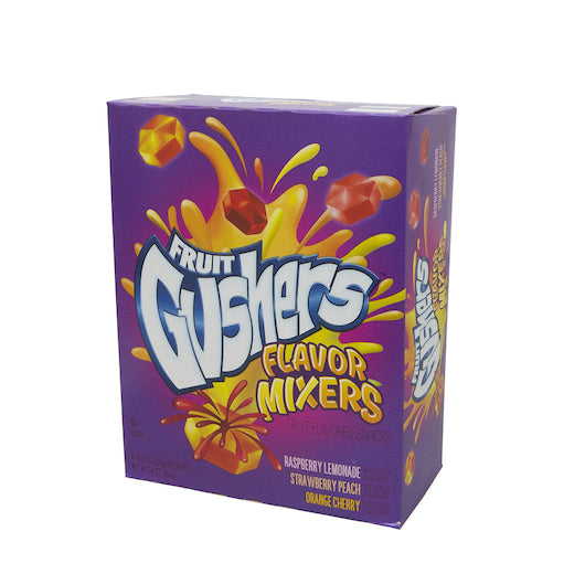 Gushers Fruit Gluten Free Mixed Flavors Fruit Snacks-34 oz.-6/Case