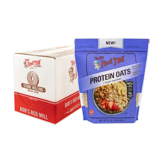 Bob's Red Mill Gluten-Free Protein Rolled Oats-32 oz. Bag-4/Case