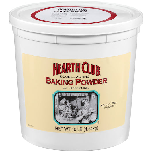Hearth Club Baking Powder-10 lb.-4/Case