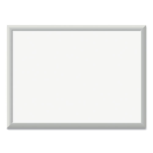 Magnetic Dry Erase Board With Aluminum Frame, 24 X 18, White Surface, Silver Aluminum Frame