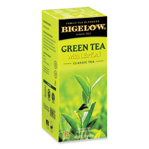 Bigelow Green Tea With Lemon Lemon 0.34 Lbs 28/box