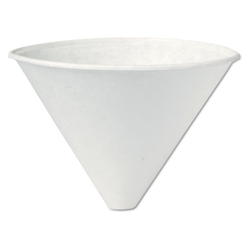 SOLO® Paper Medical And Dental Funnel Shaped Cups, 6 Oz, 250/bag, 10 ...