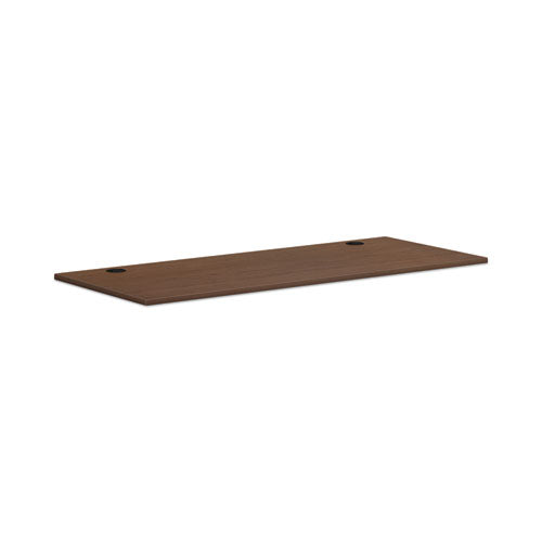 Mod Worksurface, Rectangular, 72w X 30d, Sepia Walnut