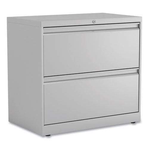 Lateral File, 2 Legal/letter-size File Drawers, Light Gray, 36" X 18.63" X 28"