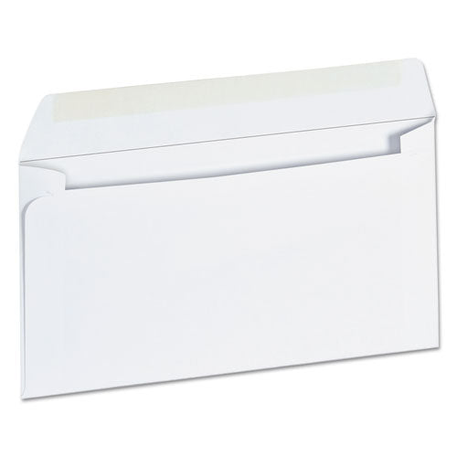 Open-side Business Envelope, #6 3/4, Square Flap, Gummed Closure, 3.63 X 6.5, White, 500/box