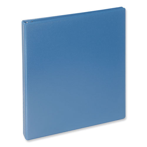 Slant D-ring View Binder, 3 Rings, 1.5" Capacity, 11 X 8.5, Light Blue