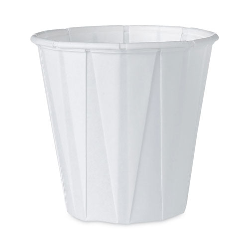 SOLO® Paper Medical And Dental Treated Cups, 3.5 Oz, White, 100/bag, 50 ...