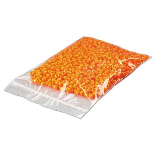Reclosable Poly Bags, Zipper-style Closure, 2 Mil, 4" X 4", Clear, 1,000/carton