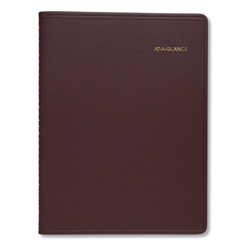 Monthly Planner, 11 X 9, Winestone Cover, 15-month (jan To Mar): 2023 To 2024