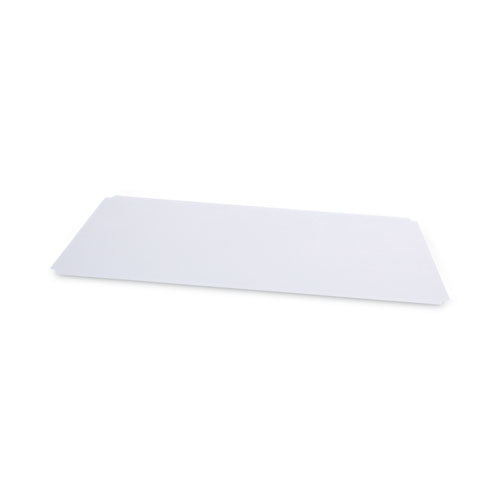 Shelf Liners For Wire Shelving, Clear Plastic, 48w X 24d, 4/pack