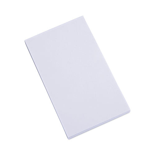 Universal® Scratch Pad Value Pack, Unruled, 3 X 5, White, 100 Sheets ...