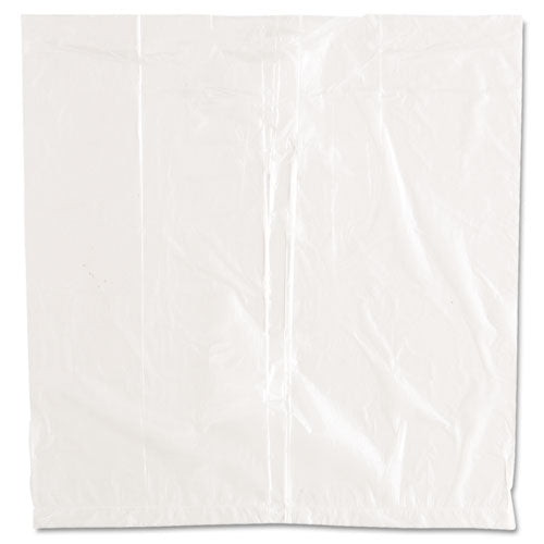 Ice Bucket Liner Bags, 3 Qt, 0.24 Mil, 12" X 12", Clear, 1,000/carton