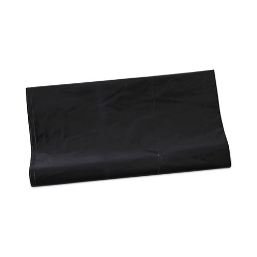 Linear Low Density Industrial Can Liners, 56 Gal, 1.7 Mil, 43 X 47, Black, 100/carton