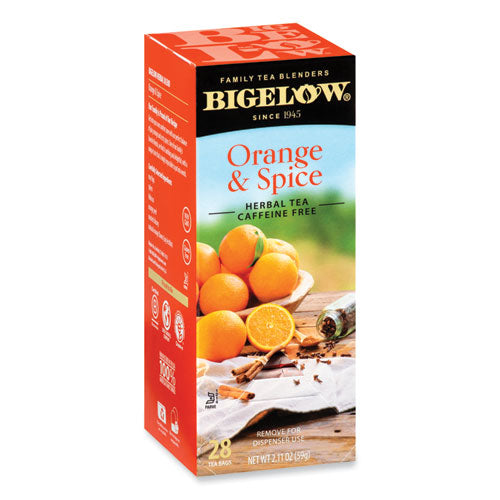 Bigelow Orange And Spice Herbal Tea 28/box