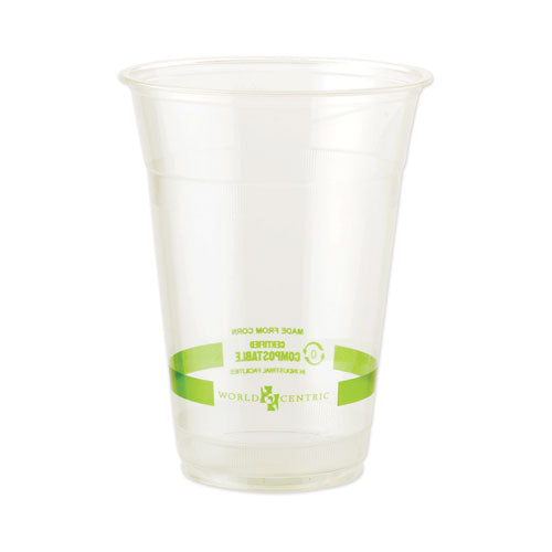 Pla Clear Cold Cups, 20 Oz, Clear, 1,000/carton