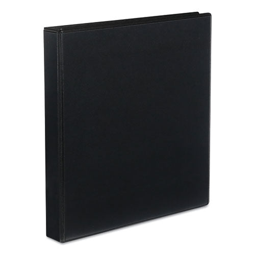 Slant D-ring View Binder, 3 Rings, 1" Capacity, 11 X 8.5, Black