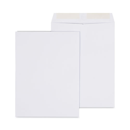 Peel Seal Strip Catalog Envelope, #10 1/2, Square Flap, Self-adhesive Closure, 9 X 12, White, 100/box