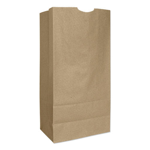 Grocery Paper Bags, 57 Lb Capacity, #16, 7.75" X 4.81" X 16", Kraft, 500 Bags