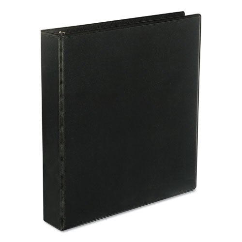 Slant D-ring View Binder, 3 Rings, 1.5" Capacity, 11 X 8.5, Black