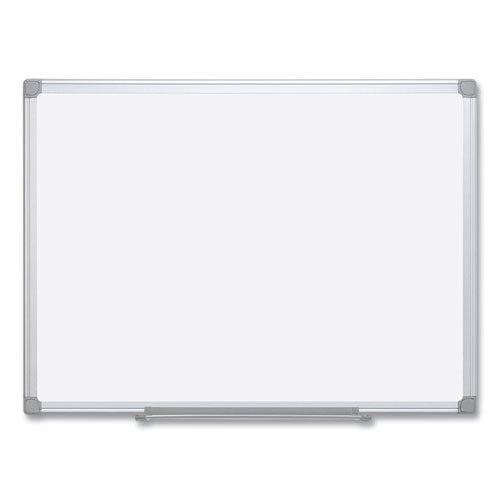 Earth Silver Easy Clean Dry Erase Boards, 96 X 48, White Surface, Silver Aluminum Frame