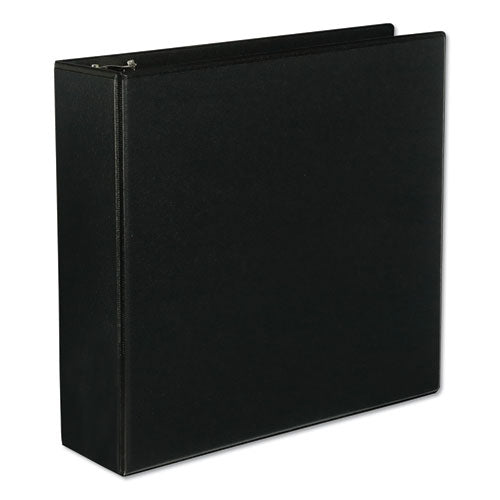 Slant D-ring View Binder, 3 Rings, 3" Capacity, 11 X 8.5, Black