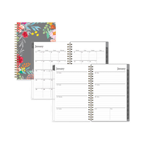 Sophie Frosted Weekly/monthly Planner, Sophie Floral Artwork, 8 X 5, Multicolor Cover, 12-month (jan To Dec): 2023
