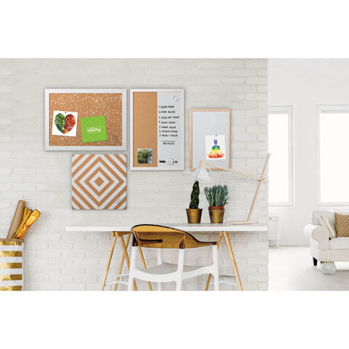 Positive Flow Neutrals Message Board Set: (2) Bulletin, (1) Bulletin/dry Erase, (1) Magnetic Dry Erase, Assorted Sizes