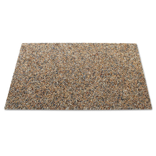 Landmark Series Aggregate Panel, For 50 Gal Classic Container, 34.3 X 20.7 X 0.38, Stone, River Rock, 4/carton