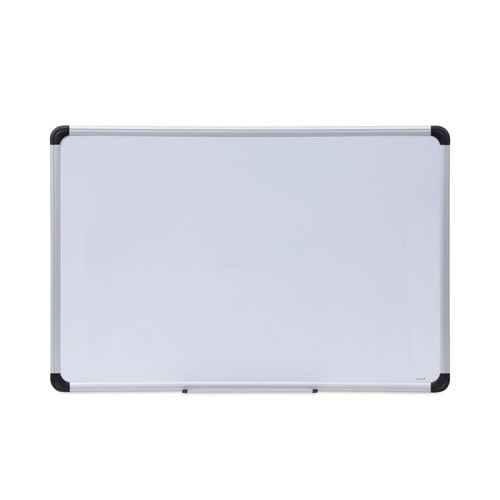 Magnetic Steel Dry Erase Marker Board, 36 X 24, White Surface, Aluminum/plastic Frame