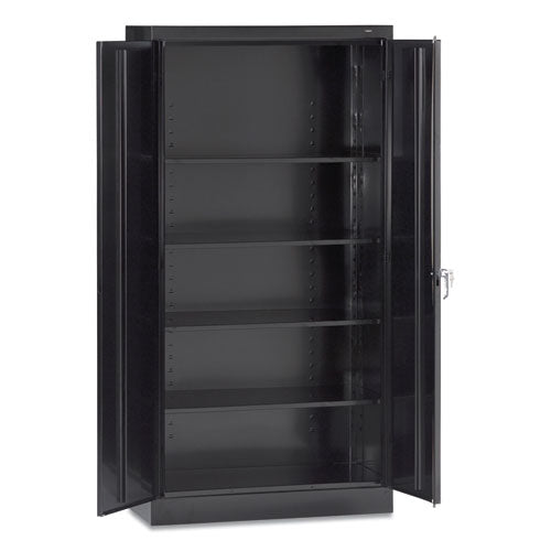 72" High Standard Cabinet (assembled), 36w X 18d X 72h, Black