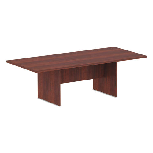 Alera Valencia Series Conference Table, Rectangular, 94.5w X 41.38d X 29.5h, Medium Cherry