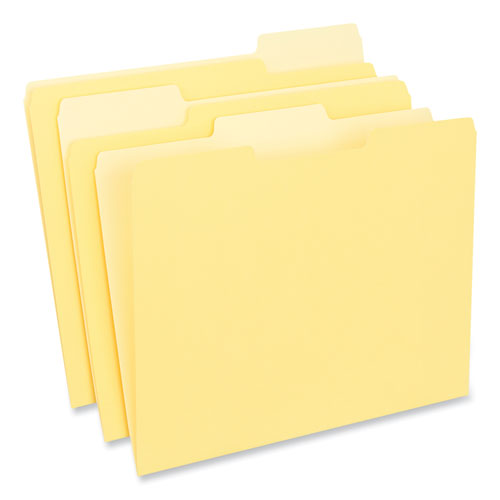 Universal® Interior File Folders, 1/3-cut Tabs: Assorted, Letter Size ...