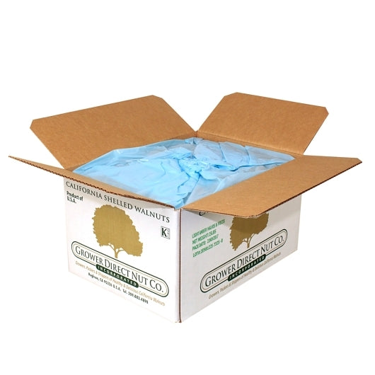 Commodity Light Amber Combo Walnut Halves & Pieces-25 lb.-1/Case