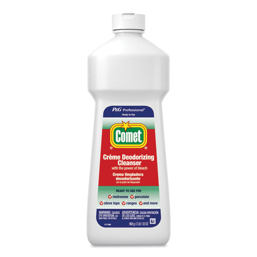 Comet Creme Deodorizing Cleanser 32 Oz Bottle 10/Case