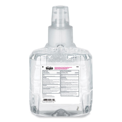 GOJO Antibacterial Foam Hand Wash Refill For Ltx-12 Dispenser Plum Scent 1200 Ml Refill 2/Case