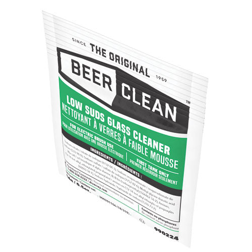 Diversey™ Beer Clean Glass Cleaner Powder 0.5 Oz Packet 100/Case
