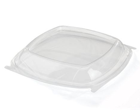 Caterline Contours Dome Lid Fits 9" Bowls Clear PET 4 Packs Of 50 Lids 200/Case