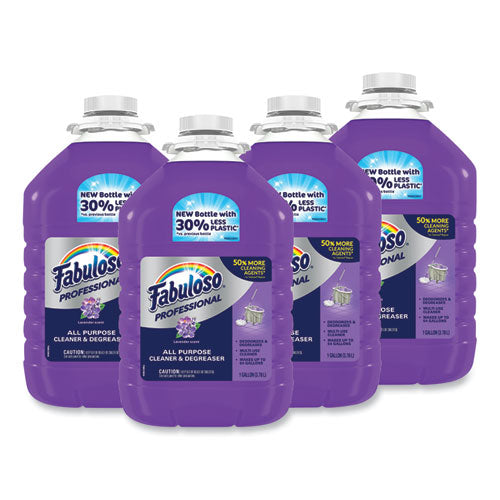 Fabuloso All-purpose Cleaner Lavender Scent 1 Gal Bottle 4/Case