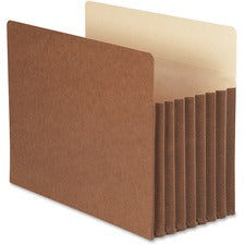 Redrope Tuff Pocket Drop-front File Pockets With Fully Lined Gussets, 7" Expansion, Letter Size, Redrope, 5/box