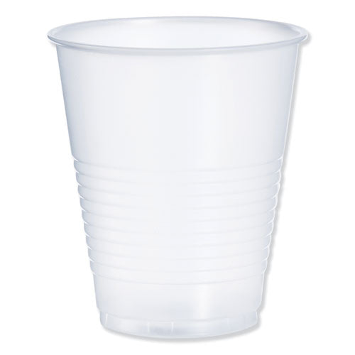 Dart High-impact Polystyrene Squat Cold Cups 12 Oz Translucent 50 Cups/sleeve 20 Sleeves/Case