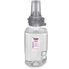 Gojo&reg; ADX-7 Dispenser Antibacterial Hand Soap Refill - Plum Scent - 23.7 fl oz (700 mL) - Pump Bottle Dispenser - Bacteria Remover, Kill Germs - Hand, Skin - Clear - Rich Lather, Bio-based - 4 / Carton