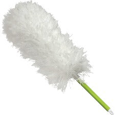 Impact Products Microfiber Hand Duster - 16" Overall Length - 1 Each - Green, White