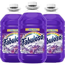 Fabuloso All Purpose Cleaner - Liquid - 169 fl oz (5.3 quart) - Fresh, Lavender ScentBottle - 3 / Carton - Purple