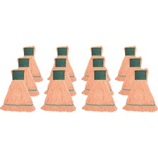 Genuine Joe Synthetic Blend Medium Mophead - Synthetic Fiber