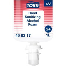 Premium Alcohol Foam Hand Sanitizer, 1 L Bottle, Unscented, 6/carton