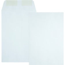 Catalog Envelope, 24 Lb Bond Weight Paper, #1, Square Flap, Gummed Closure, 6 X 9, White, 500/box