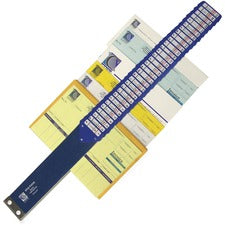 Heavy-duty Indexed Sorter, 31 Dividers, Alpha/numeric/month/date/day Index, Letter Size, Blue Frame