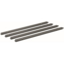 Single Cross Rails For Hon 30" And 36" Wide Lateral Files, Gray, 4/pack